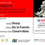 [INVITACIÓN]: Presentación lanzamiento del Barómetro «Bachelet II. El difícil camino hacia un Estado democrático social de derechos»