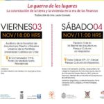 [PARA AGENDAR] Presentación del libro «La guerra de los lugares», de Raquel Rolnik