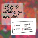 El 25 de octubre, yo apruebo